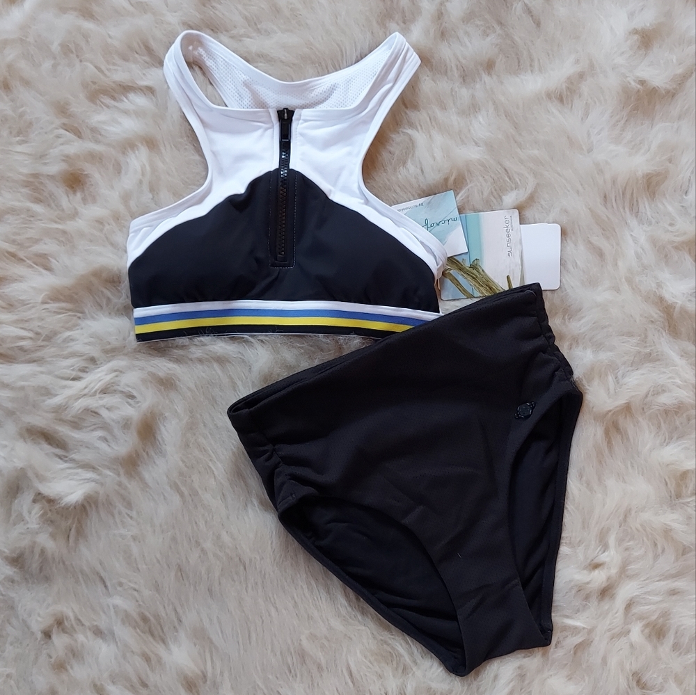 NWT Sunseeker Australia Two-Piece Sport Bikini Set